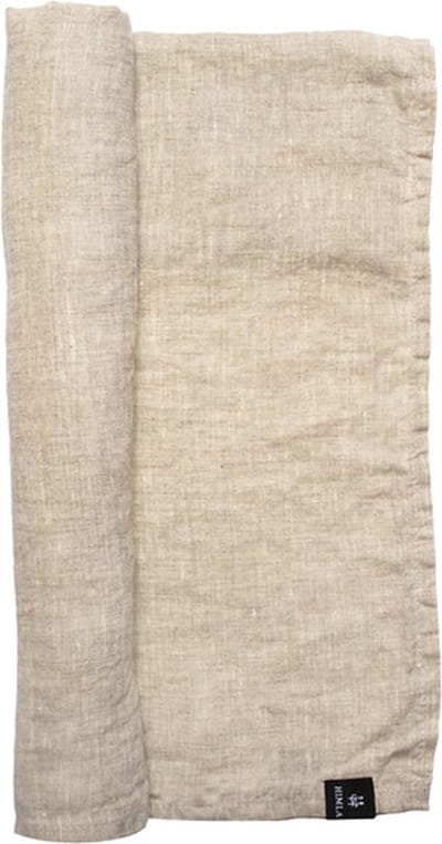 Himla Sunshine tafelloper linnen – Oatmeal
