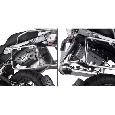 Givi S250 Installation Kit On Bmw Original Bmw R 1200 Gs Adventure 14-18/r 1250 Gs Adventure 19-20 Montage Zijkoffers Zilver