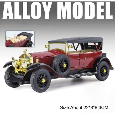 Schaal 1:24 Shelby Cobra 427 Phantom Legering Auto's Modellen Speelgoed Achterwiel Terugtrek Mechanisme Miniatuur Vintage Auto Huisdecoratie Decoratie