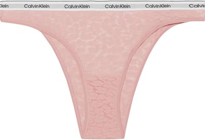 Calvin Klein dames Brazilian - Brazilian slip - lichtroze