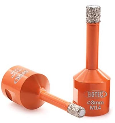 Diamantboor en Tegelboorset 6/8 mm - Ideaal voor Porselein, Tegels, Graniet en Marmor