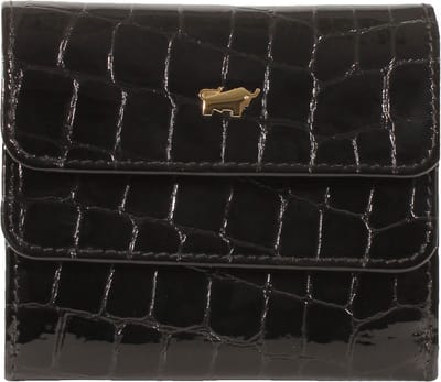 Braun Buffel Verona Portemonnee Dames - Ritsportemonnee - Leer - Zwart
