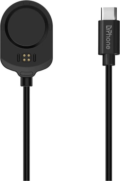 DrPhone Q2 Smartwatch Oplader – USB C oplaadkabel - Geschikt voor Garmin MARQ2 (Athlete, Adventurer, Captain, Golfer, Aviator – 1M