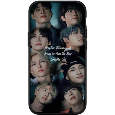 Hoesje voor iPhone 15 14 Xiaomi Redmi Note 13 12 11 Pro Max X 8 7 9 XR Samsung Galaxy S24 S23 A05 OPPO A15 Huawei SKZ Stray Kpop Kids Hot Telefoonhoesje for iPhone (X)(XS) herten