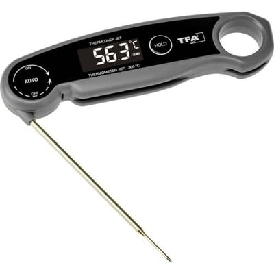 TFA Dostmann 30.1069.10 Keukenthermometer Automatische uitschakeling Babyhapje, Bakken, Braden, Burger, Vet, Vloeistof, Gevogelte, Grillen, Gehakt,