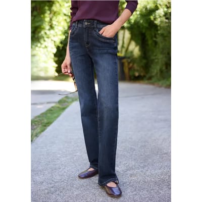 Bootcut-jeans met Mid Waist-taille in Slim Fit