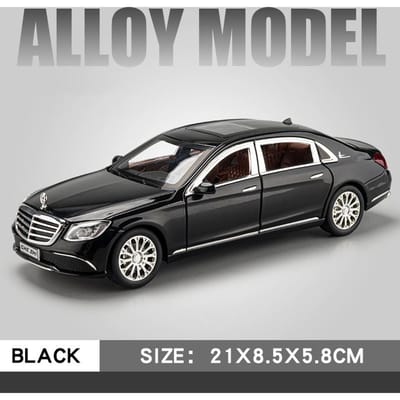 1:24 Mercedes Benz E300L Classe E Modèle Réduit en Alliage Voiture Métal Moulé sous Pression Véhicule de Collection Modèle Jouet Son & Lumière Voiture Jouet pour Enfants Cadeaux