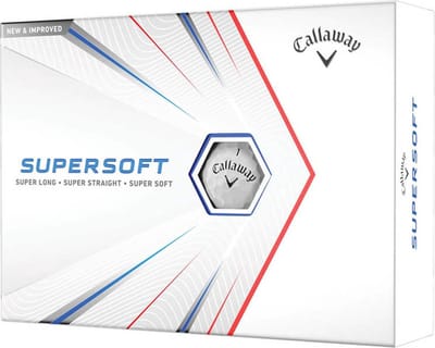 Callaway SuperSoft 2021 Golfballen - Wit - 12 Stuks