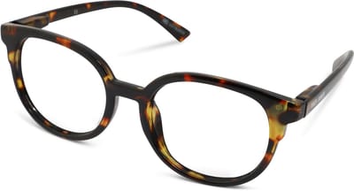 Leesbril Vista Bonita NOVA - Kleur Hub Havanna - Sterkte +1.00 - Uitstekende kwaliteit glazen - Robuust frame met flexveren. Incl. leuke briletui en poetsdoekje