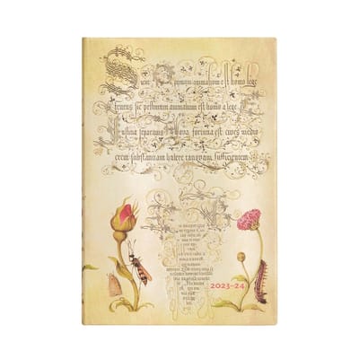 Mini Kalender 2024 - Rose Flamande - Horizontaal - 160 Pagina's