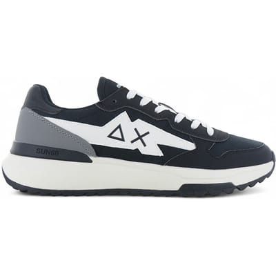 SUN68 Niki 2.0 Solo - Herren Sneakers Schuhe Schwarz Z45120-11 ORIGINAL EU 40 zwart