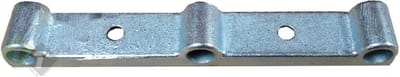 Zijwandhouder lang, Zijwand houder 3 gaats, 220x33x24 mm