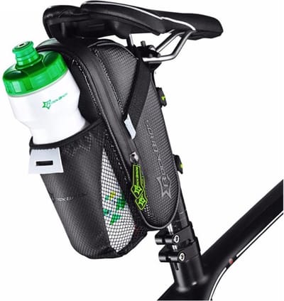 PRO Zadeltas Racefiets - Met Bidonhouder - Mountainbike - Mtb - Koersfiets - Fietstassen - Waterdicht - Wielrennen tas