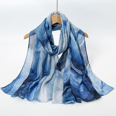 Écharpe Imprimée Pour Foulard Musulman Fine Étole Pour Foulard Musulman Foulard Islamique Ramadan 80X180CM gray