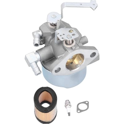 640152 Carburateur met 33268 Luchtfilter Bougie Past voor Tecumseh 640152A 640023 640051 640140 white
