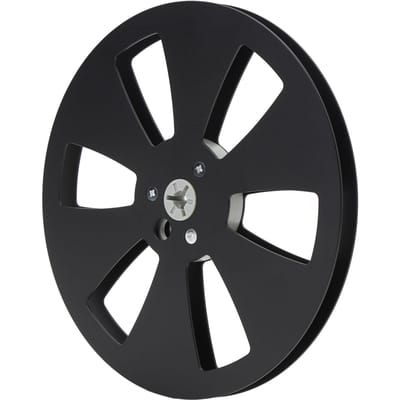 14 Inch Lege Tape Spoel Aluminiumlegering 7 Inch Open Spoel Geluidsband Opwindspoel met 3 Gaten zwarte grijze kleur