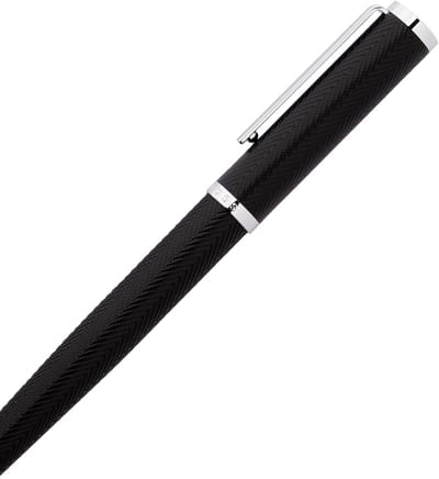 Hugo Boss - HSI1065B - Rollerballpen - zwart/zilver - Formation