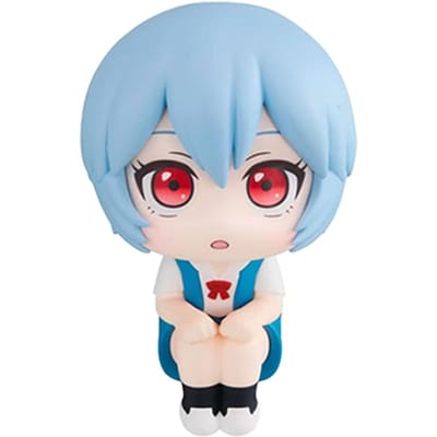 10cm Anime Eva Figuur Grote Hoofd Ayanami Rei Asuka Langley Soryu Actiefiguren Pvc Model Verzamelspeelgoed Cadeau Decoratie Poppen no box gray