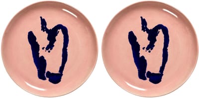 Serax - Ottolenghi Feast - Bord M - Roze/Blauw - 22 Ø - 2 stuks