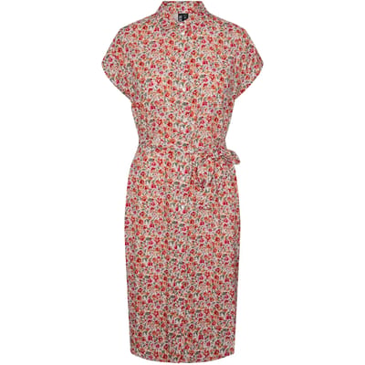PIECES - PCNYA SS SHIRT DRESS WVN BC - Dames - Mini jurken