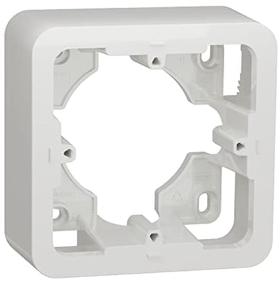 Opbouwdoos wit 1 stuk - Geschikt voor diverse installatiearchitecturen