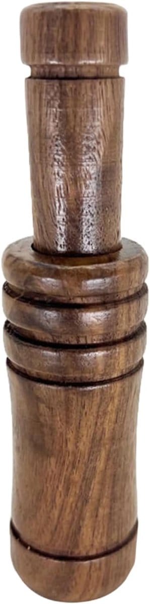 Eendenfluitje van hout - Dierlokker natuurgeluid - Kamperen en wandelen - Realistisch geluid - 13 x 27 cm