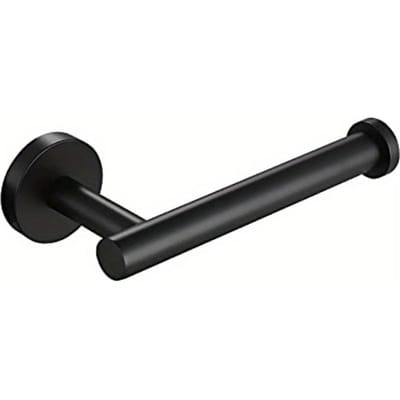 Zwarte Toiletpapierhouder, Badkamer Papierhanddoekhouder, Papierrol, Roestvrij Staal, Wandmontage, Matzwart Matte Black gray