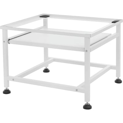Wasmachine-onderkast 62,5 x 50,1 x 40,5 cm met uittrekbaar legplankje in wit ML-Design