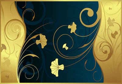 Fotobehang Flowers Abstract | XL - 208cm x 146cm | 130g/m2 Vlies
