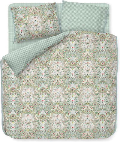 Pip Studio Curious Animals dekbedovertrek - Lits-Jumeaux XL - 260x200/220 - Wit