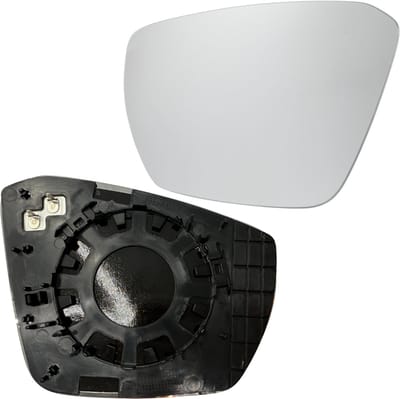 BILMAX Buitenspiegelglas links voor VW A11 AC7 AC8 2017-2021 | Škoda Octavia III 2013-2019, verwarmd, met draagplaat (bestuurderszijde)