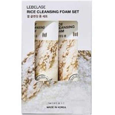 LEBELAGE - Rice Cleansing Foam Set 2 pcs