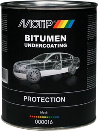 Motip Bitumen Undercoating - auto bescherming - 1.300gr kwastblik