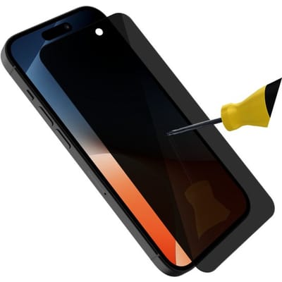 BeHello iPhone 16 Pro Max Privacy glass screenprotector
