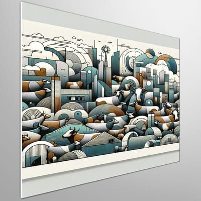 Kunstprint | Wanddecoratie | Forex | 60 × 60 cm