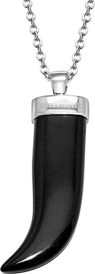 Amanto Ketting Bailey - 316L Staal - Tand - 16x45mm - 60cm