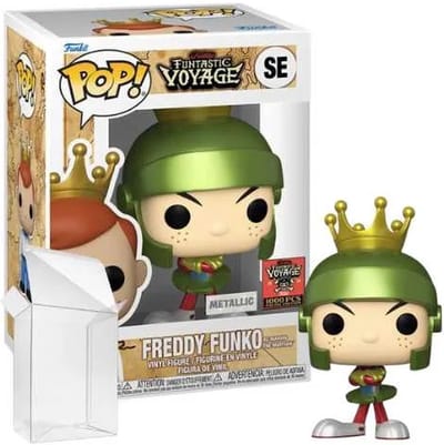 Funko Pop! Funtastic Voyage - Freddy Funko as Marvin the Martian - Funtastic Voyage 1000LE Metallic