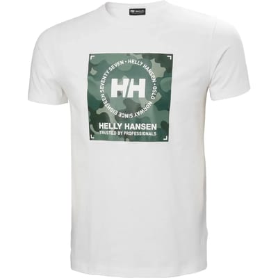 Helly Hansen Core Graphic T T-shirt Met Korte Mouwen Wit M Man
