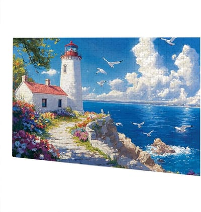 Puzzel 5000 stukjes - Houten Legpuzzel - Ontspannend Spel - Grote Afmeting - 105x156 cm - Landschap