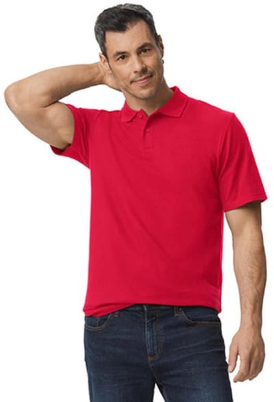 Gildan - Softstyle Piqué Polo - Red maat 4XL