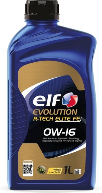 0W-16 ELF Evolution R-Tech Elite FE motorolie