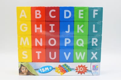 Happy People Houten Blokjes ABC
