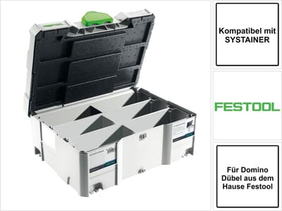 Festool Systainer T-LOC SORT-SYS 2 TL Domino ( 498889 )