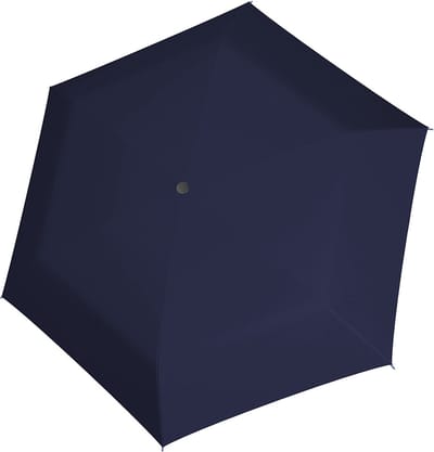 doppler Paraplu Fiber Smart Close Uni Navy Donkerblauw