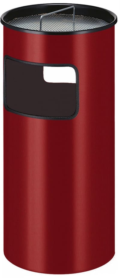 V-Part - As-papierbak 50 liter - Rood - Staal