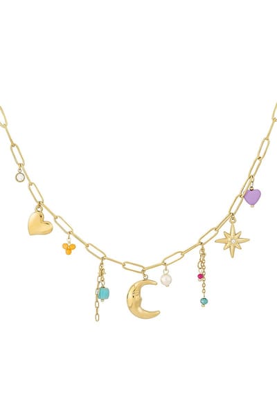 love you to the moon and back ketting