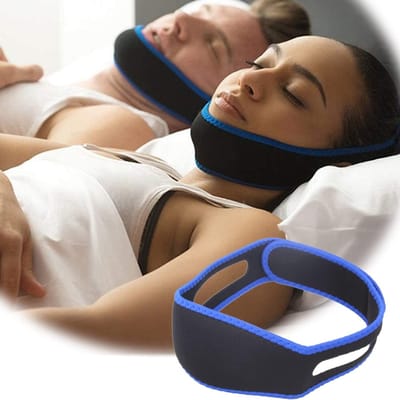 CLVP® Anti Snurk - Snurkbeugel - Anti Snurk Producten - Geschikt Voor Mannen & Vrouwen -Zwart met blauw