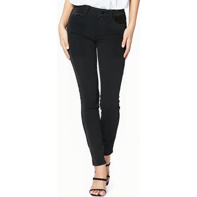 PAIGE Hoxton Ultra Skinny Ft Inse Velvet Onyx Größe: W23 | Skinny Pants Outlet | Damen | Schwarz