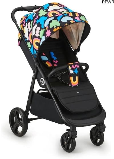 RFWR® Inklapbare Kinderwagen voor Baby's van Geboorte tot 22 kg met Grote Kap en Demping