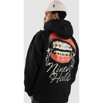 Ninth Hall Logo Play Hoodie zwart
